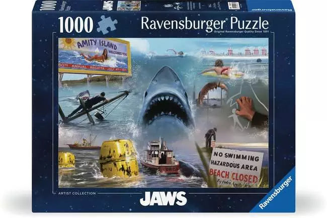 Jaws 1000 Piece Jigsaw Puzzle