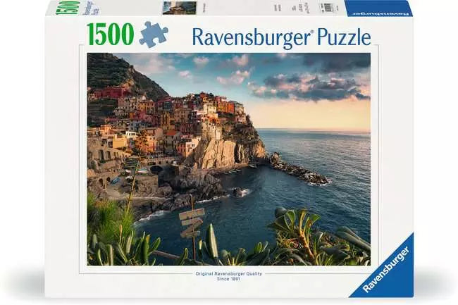 Cinque Terre viewpoint 1500 Piece Jigsaw Puzzle