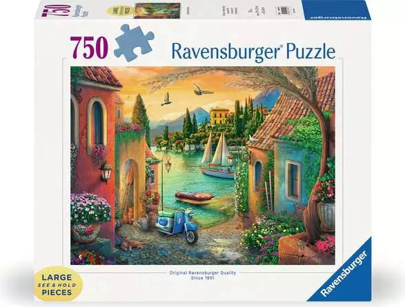 European Villa Views 750 Piece Jigsaw Puzzle