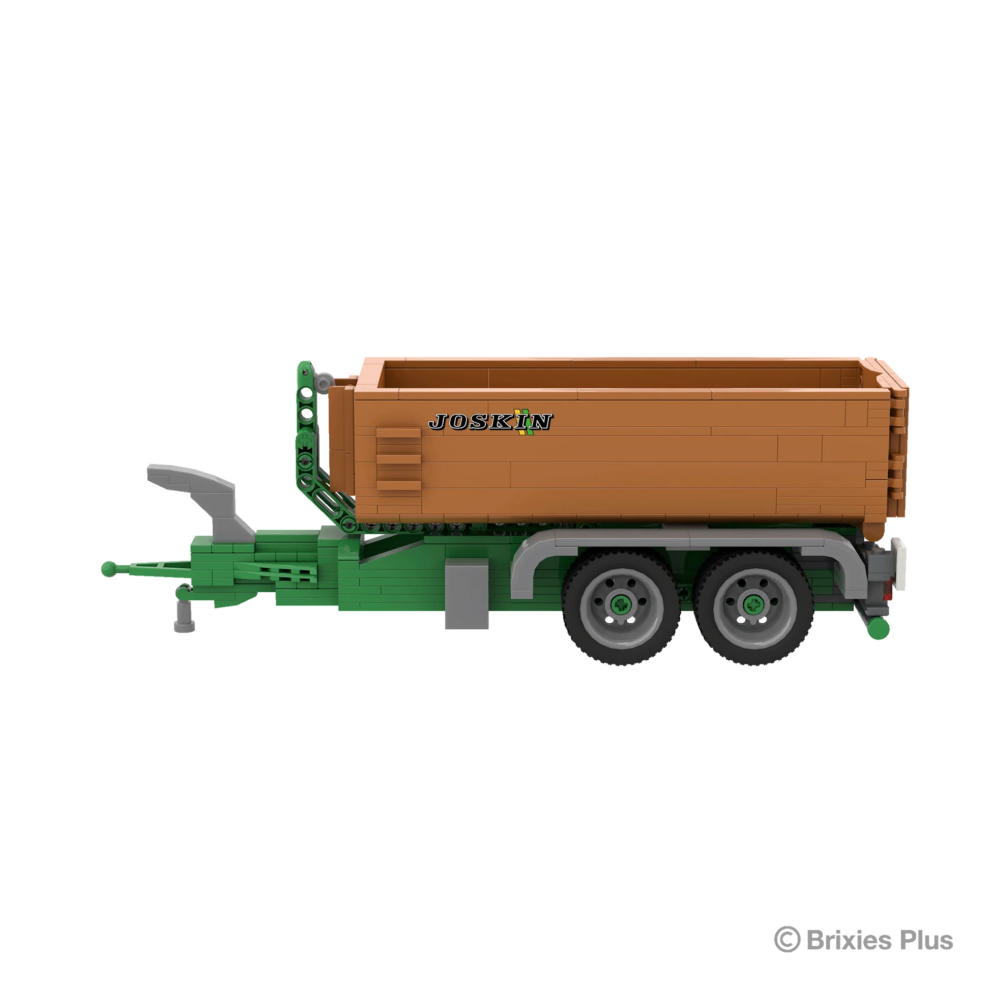 BRIXIES Plus Joskin Cargo Lift dump truck 400 Piece Construction Set