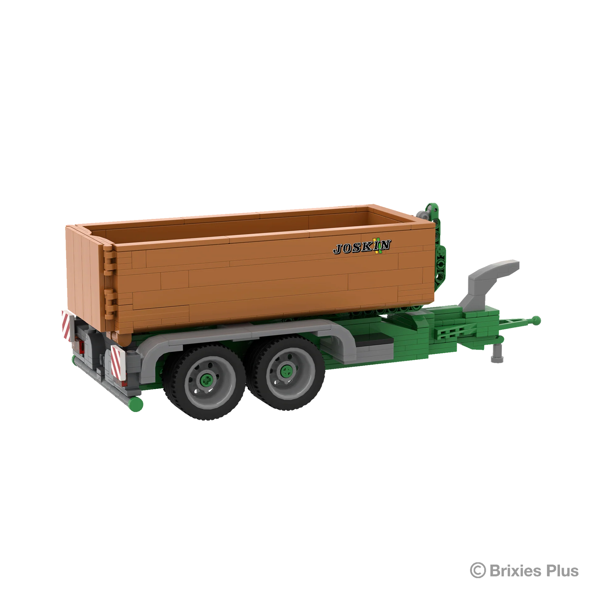 BRIXIES Plus Joskin Cargo Lift dump truck 400 Piece Construction Set