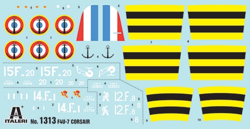 Italeri F4-U-& Corsair Fighter Jet