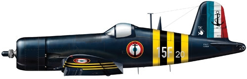 Italeri F4-U-& Corsair Fighter Jet