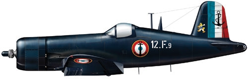 Italeri F4-U-& Corsair Fighter Jet