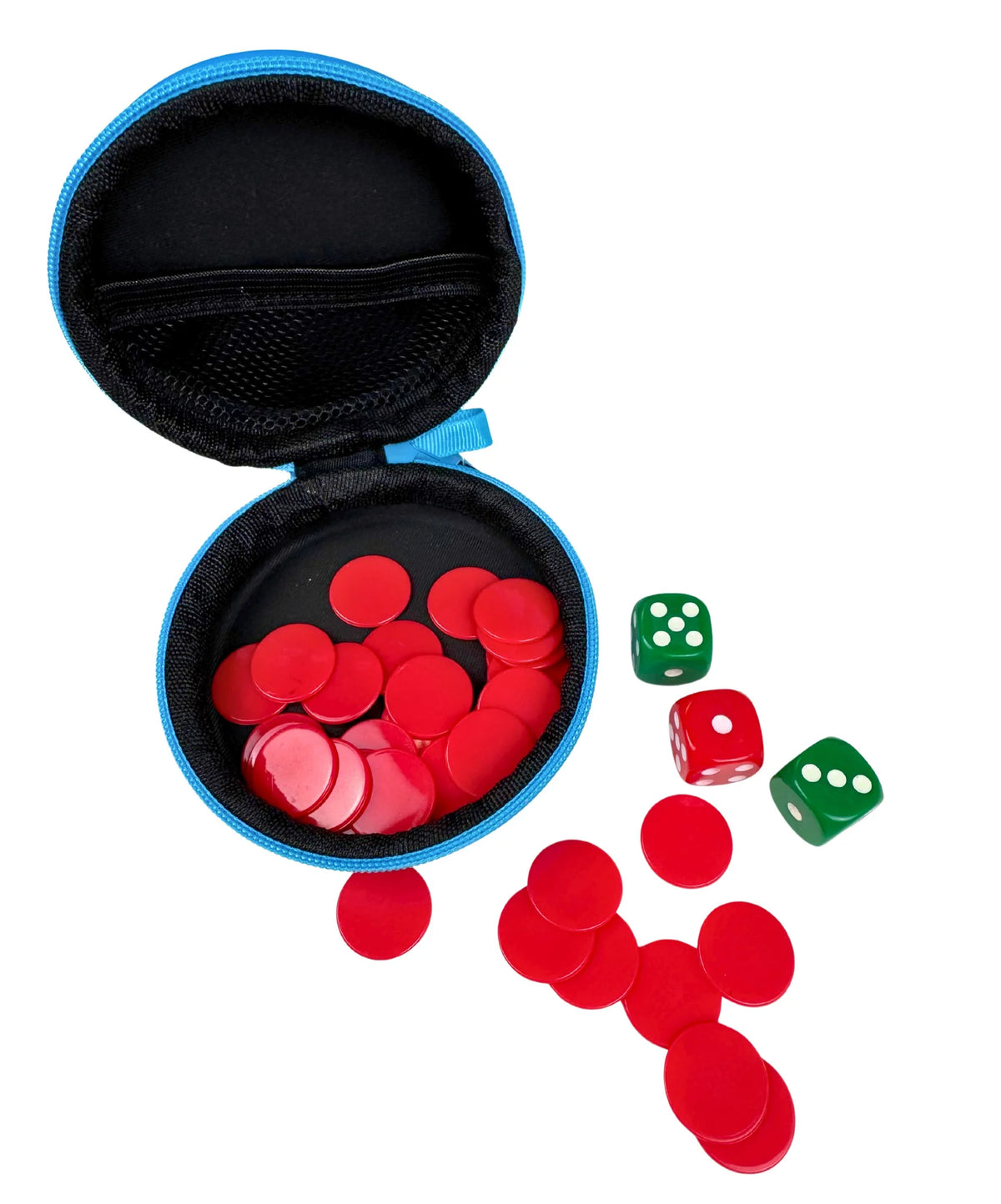 Pocket Dice - Football Game - Blue