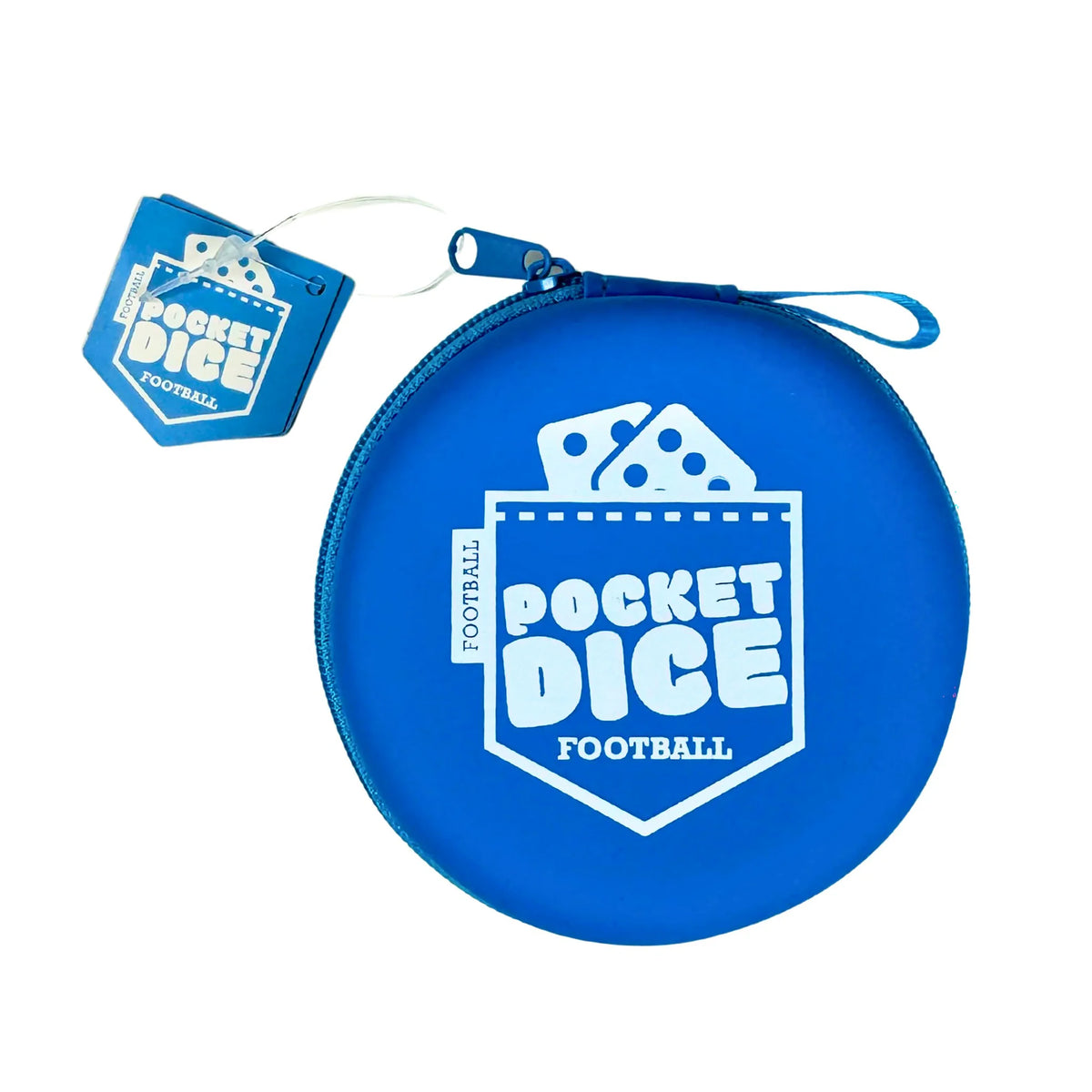 Pocket Dice - Football Game - Blue