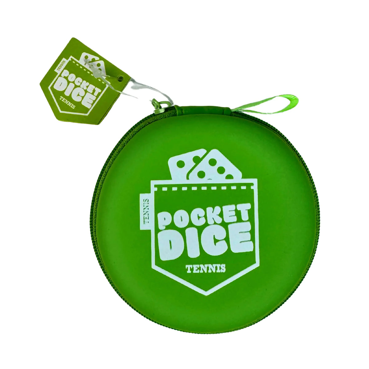 Pocket Dice - Tennis Game - Green