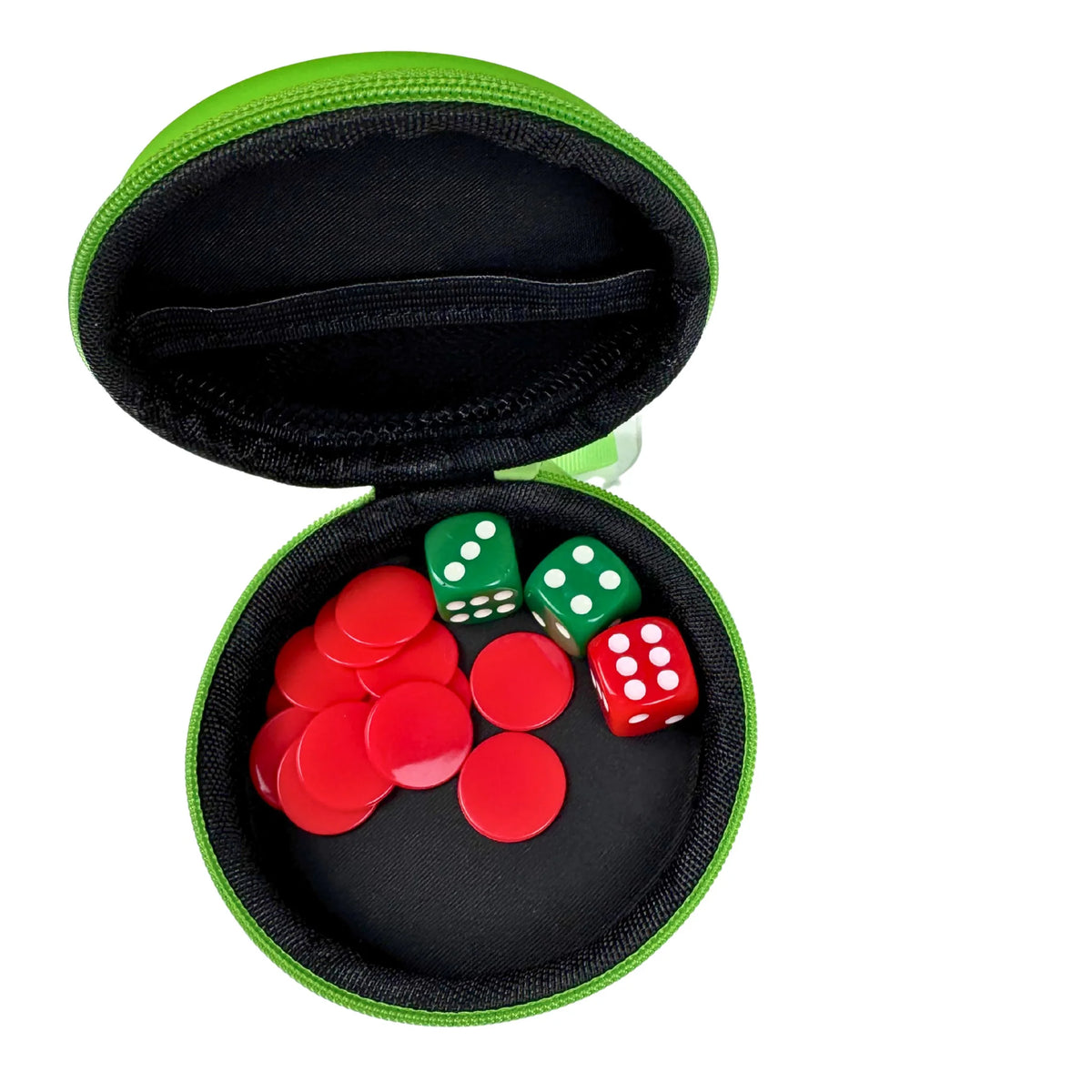 Pocket Dice - Tennis Game - Green