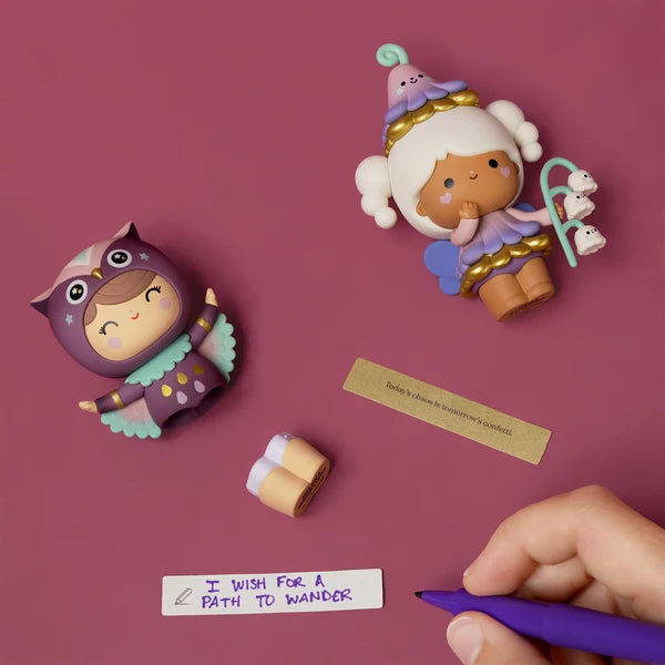 Momiji Sugar Plum Wood Blind Box Message Dolls