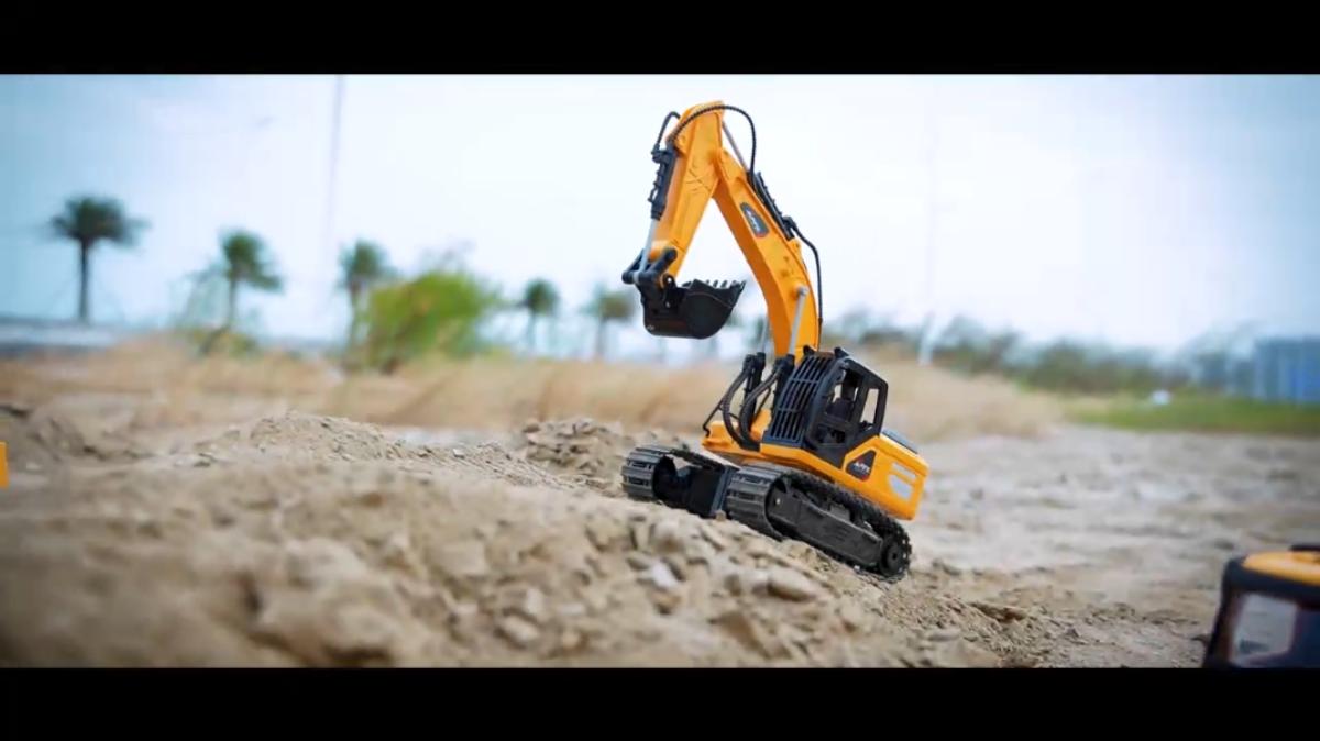 ZMX Radio Control Excavator with Steam FX 2.4G