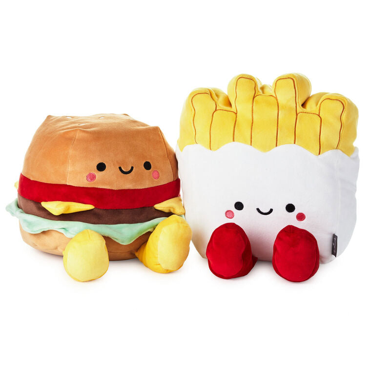 Hallmark Better Together Burger & Fries Plush Toy