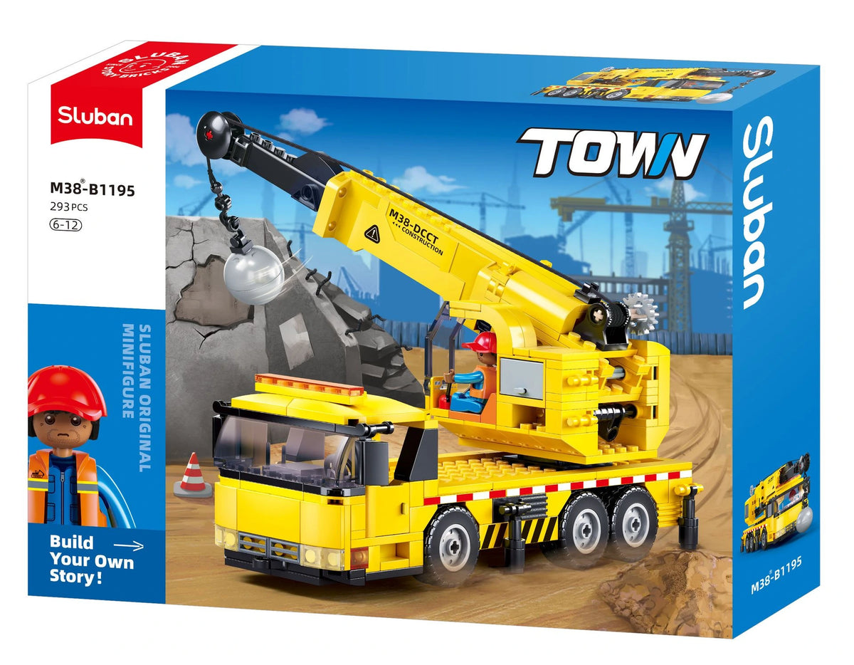 Sluban Town Series - C2 wheeled crane