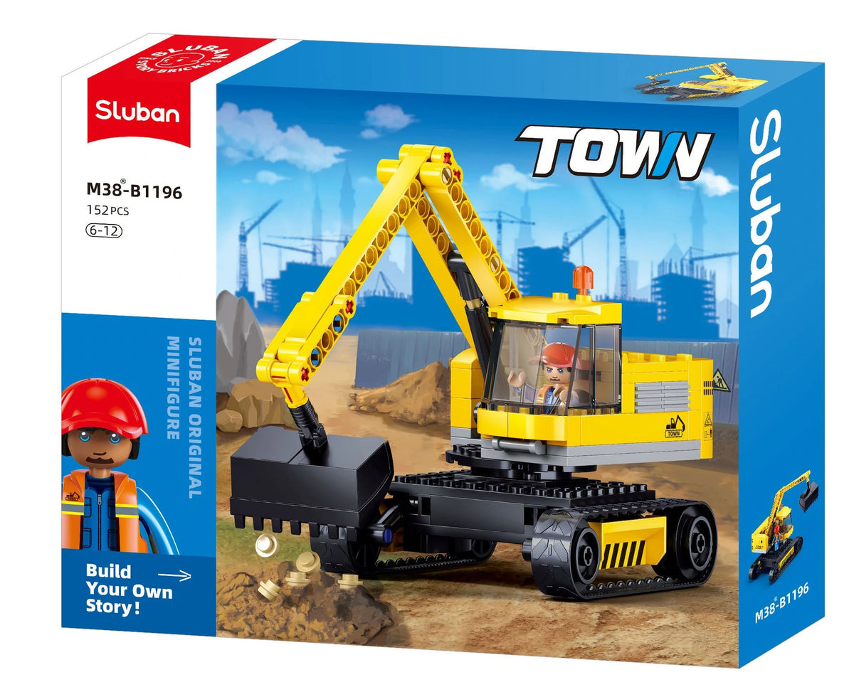 Sluban Town Series - E6 small excavator