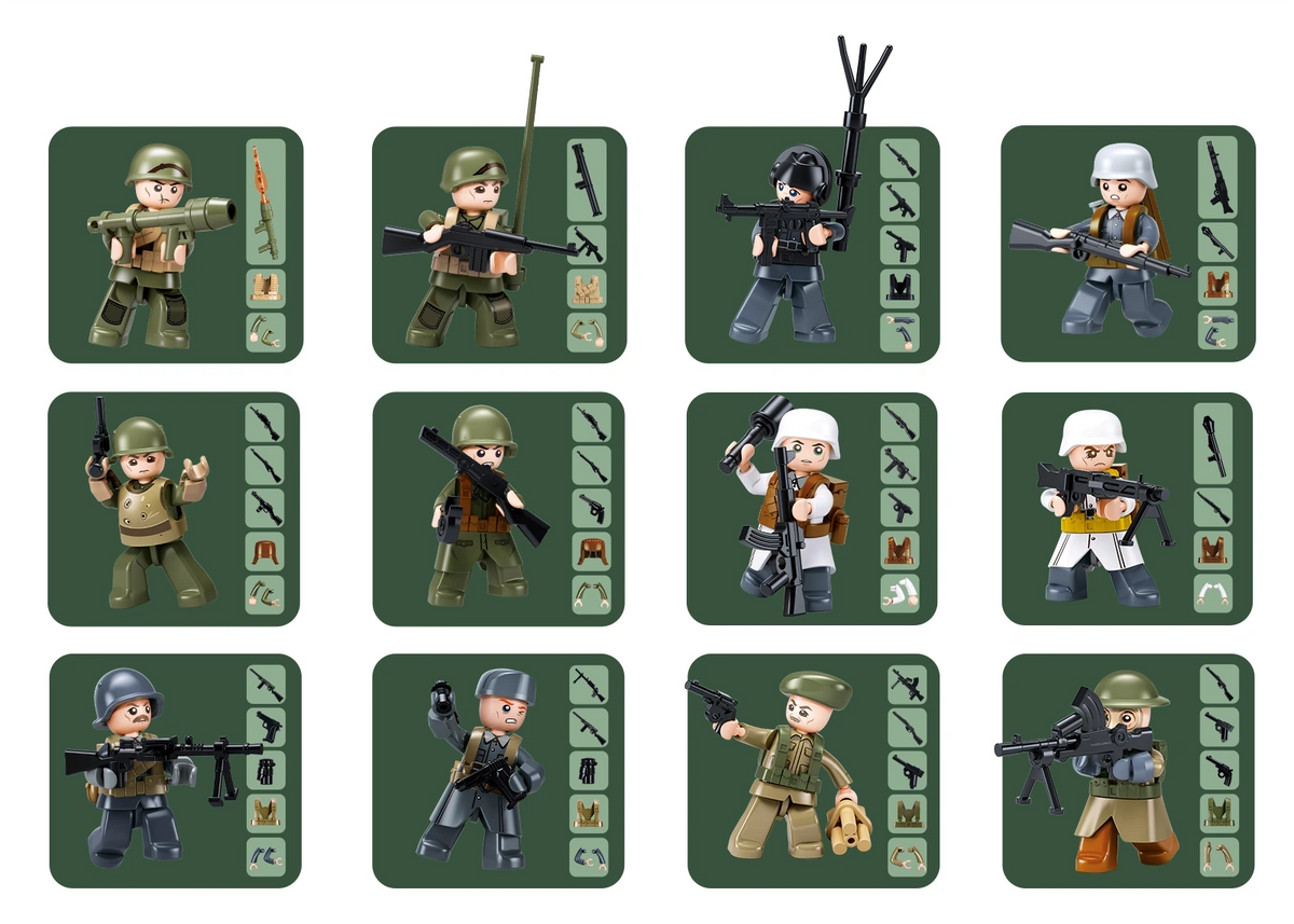 Sluban WWII Minifigure Blind Bag