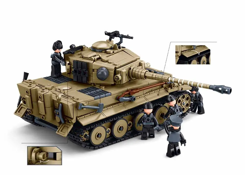 Sluban 1:35 Tiger Tank Construction Set