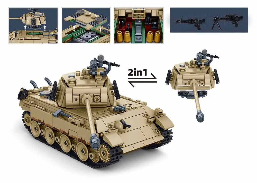 Sluban 1:35 Panther G Tank Construction Set