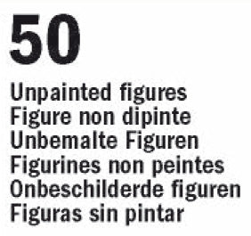 Italeri Russian Grenadiers (50 Figures) 1:72 Scale