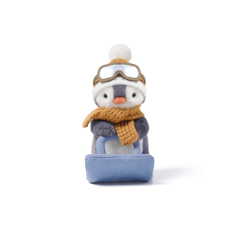 Sledding Glacier Penguin