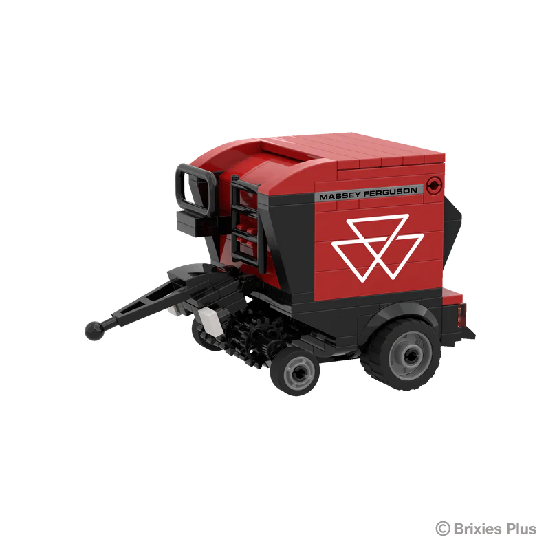 BRIXIES Plus Massey Ferguson RB F Rundballenpresse - 1:32 Scale 172 Piece Set