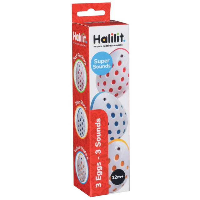 Halilit 3 Egg Shakers