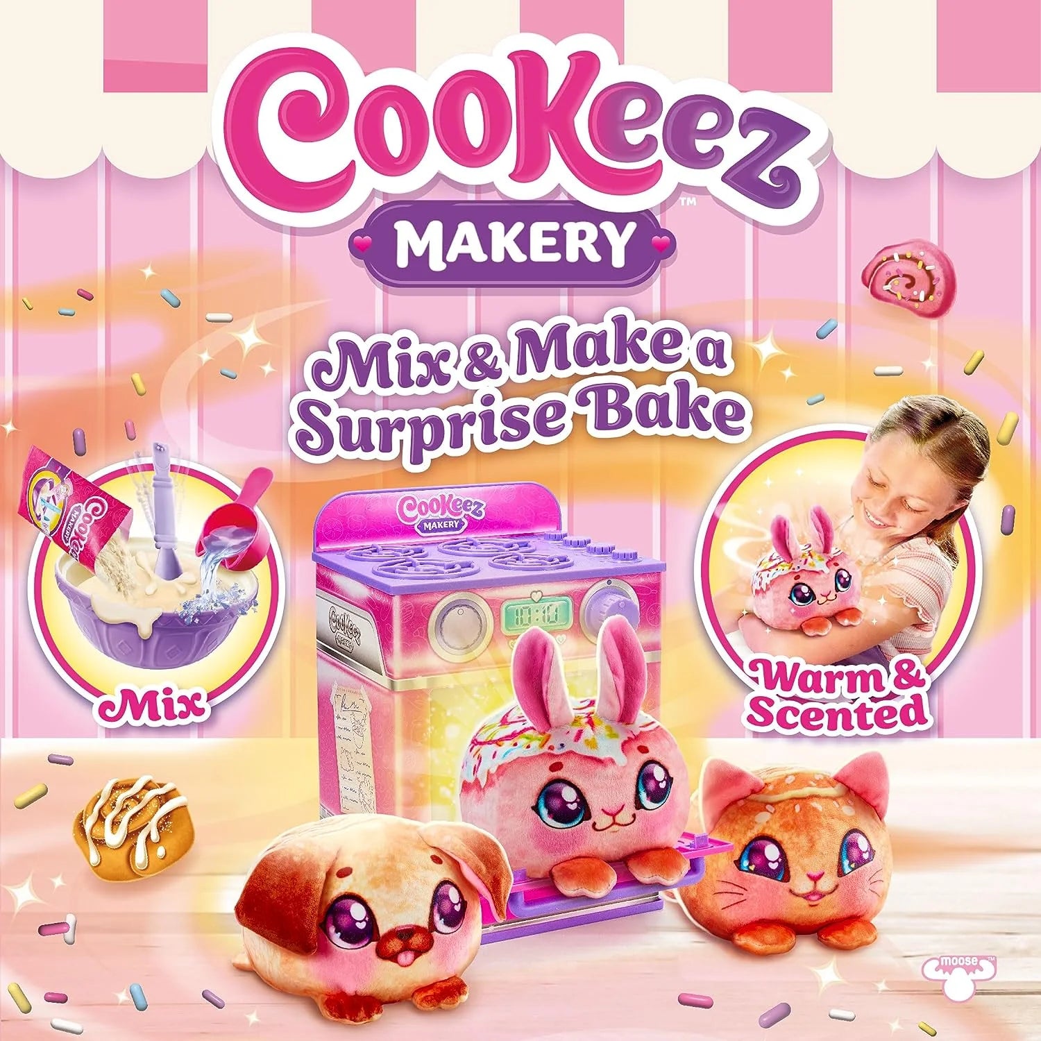 Cookeez Makery Oven Playset - Cinnamon Treats