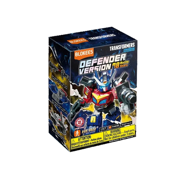 Blokees - Transformers - Galaxy Version Defender 08 Battle Stars Mystery Box
