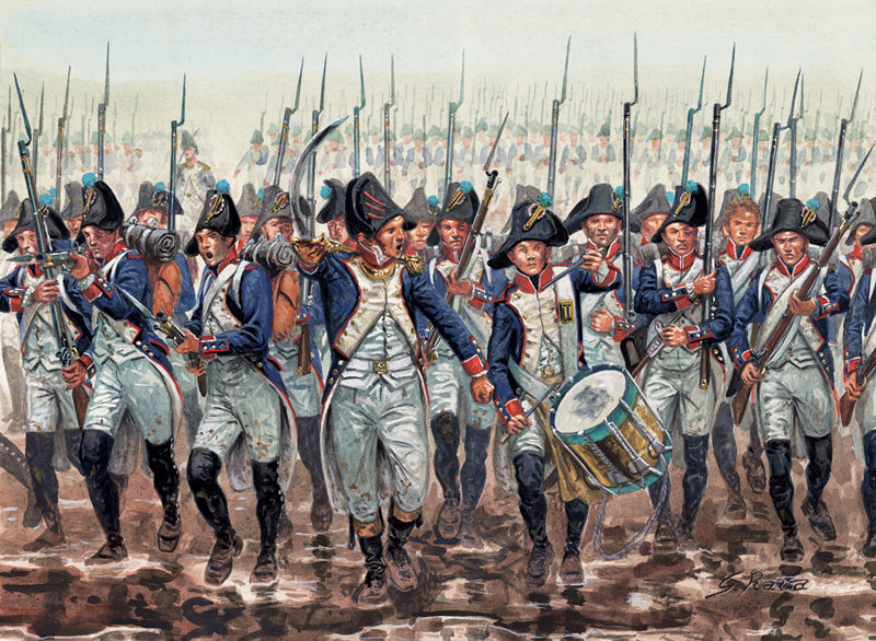 Italeri Napoleonic Wars French Infantry 1:72 Scale