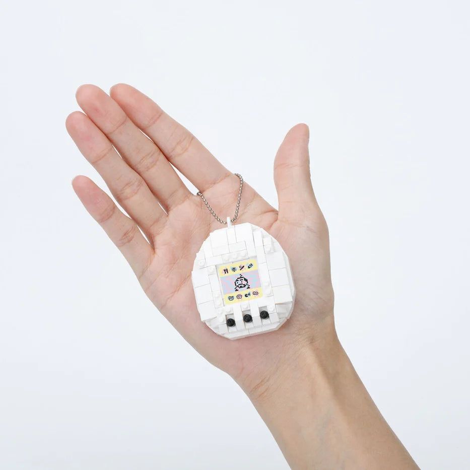 Nano Blocks 1st Generation Tamagotchi - White