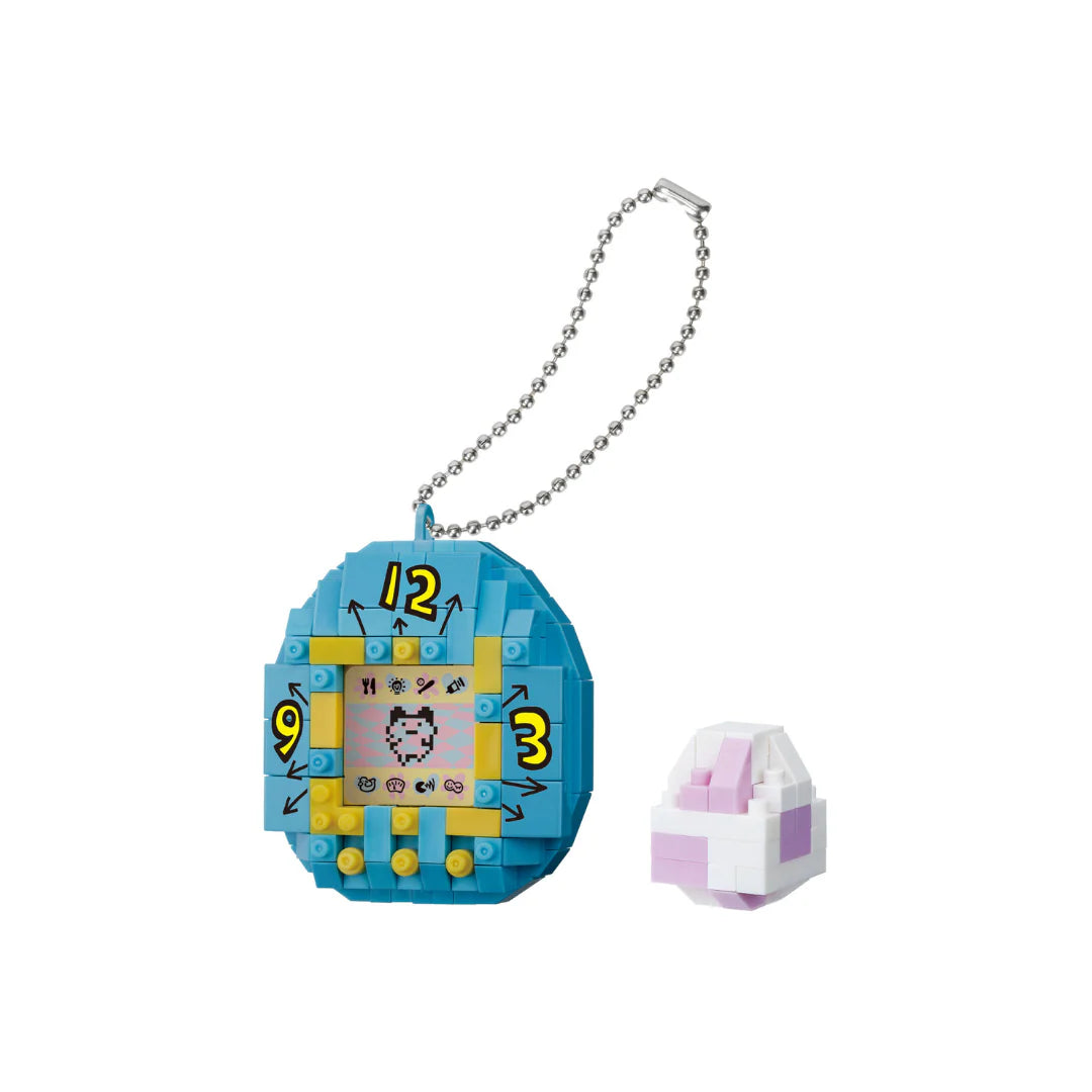 Nano Blocks 1st Generation Tamagotchi - Blue