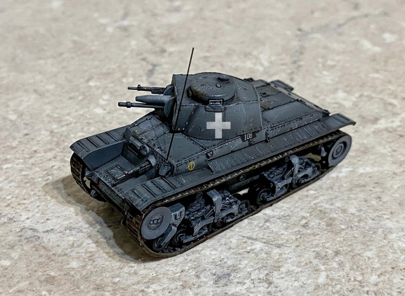 Italeri Panzerkampfwagen 35 (T) 1:72 Scale Kit