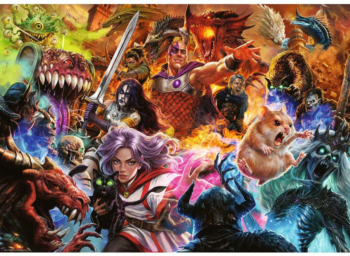 Dungeons & Dragons Critical Encounter 1000 Piece
