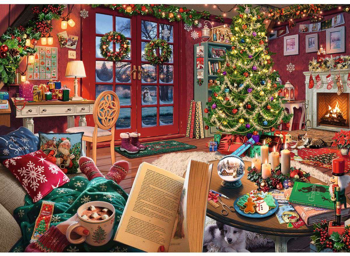 Christmas Shed 1000 Piece Jigsaw Puzzle