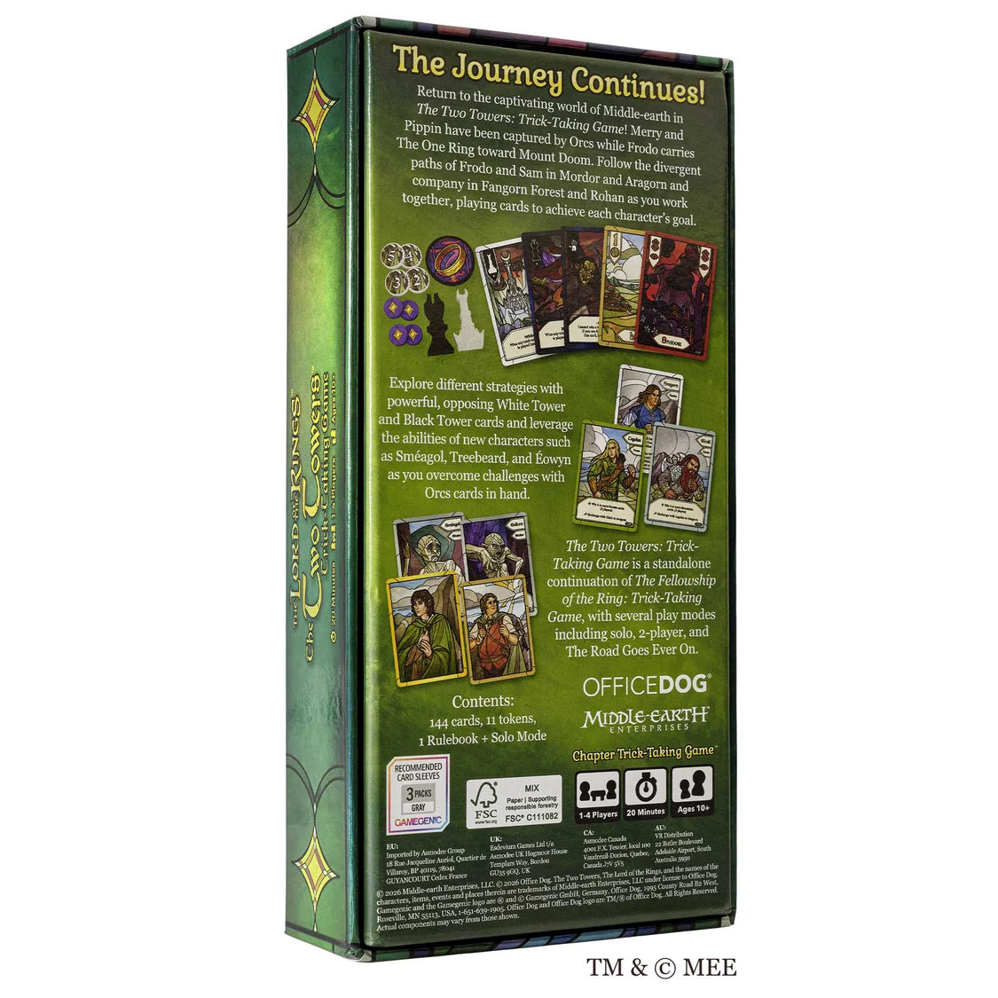 The Two Towers: Trick-Taking Game