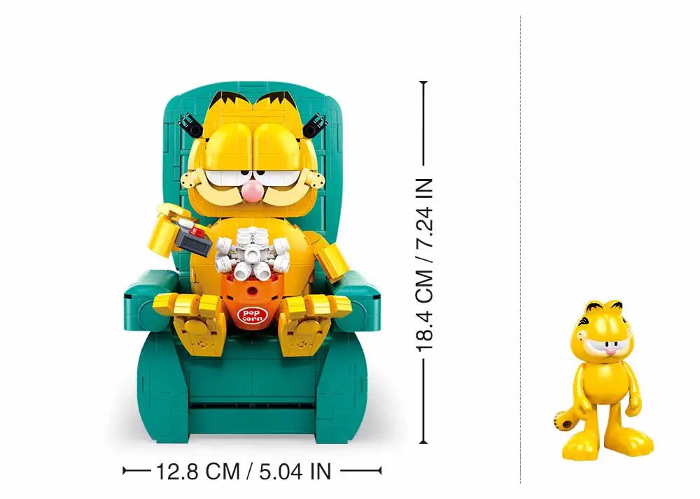 Sluban Garfield - Green Chair Construction Set