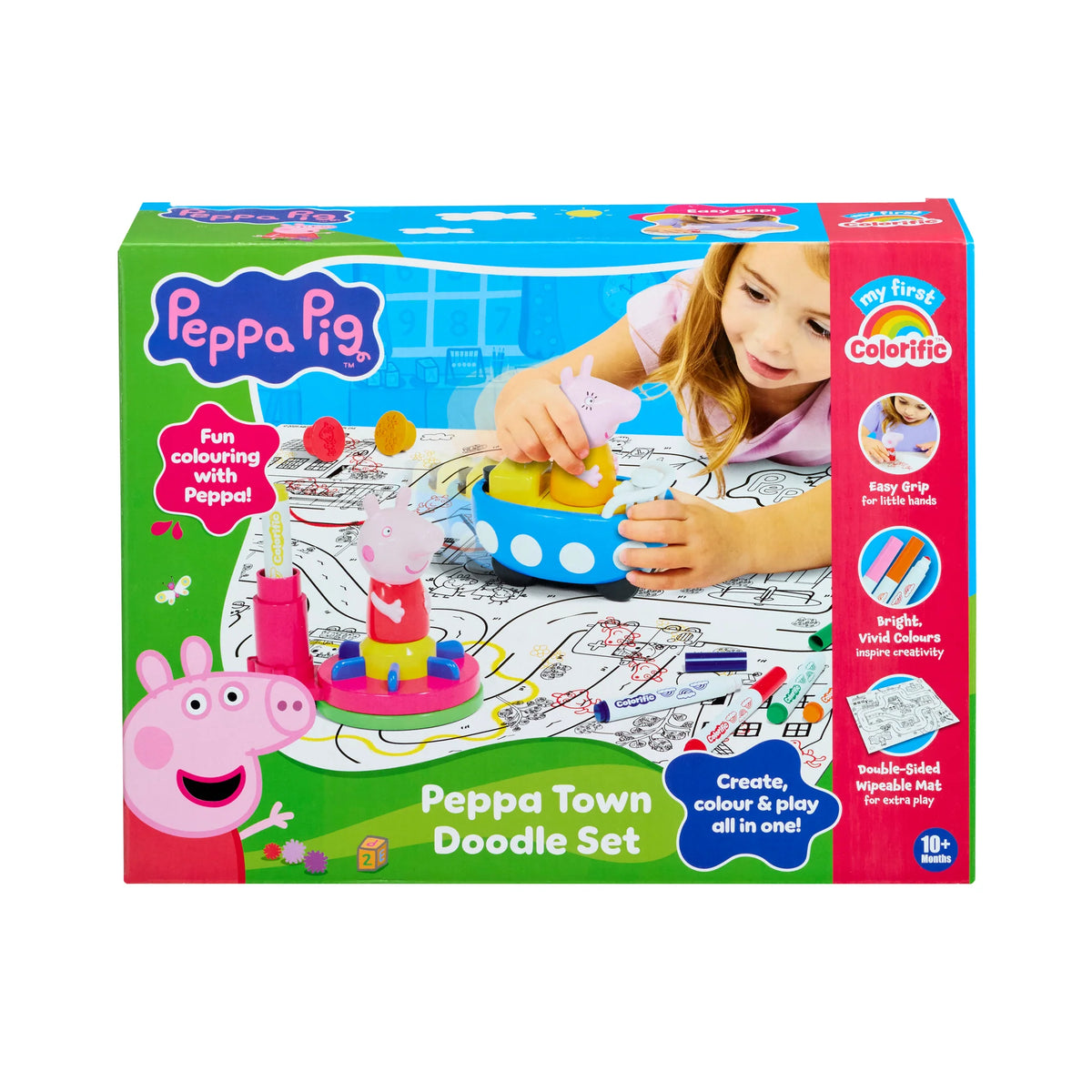 Colorific - Peppa Town Doodle Set