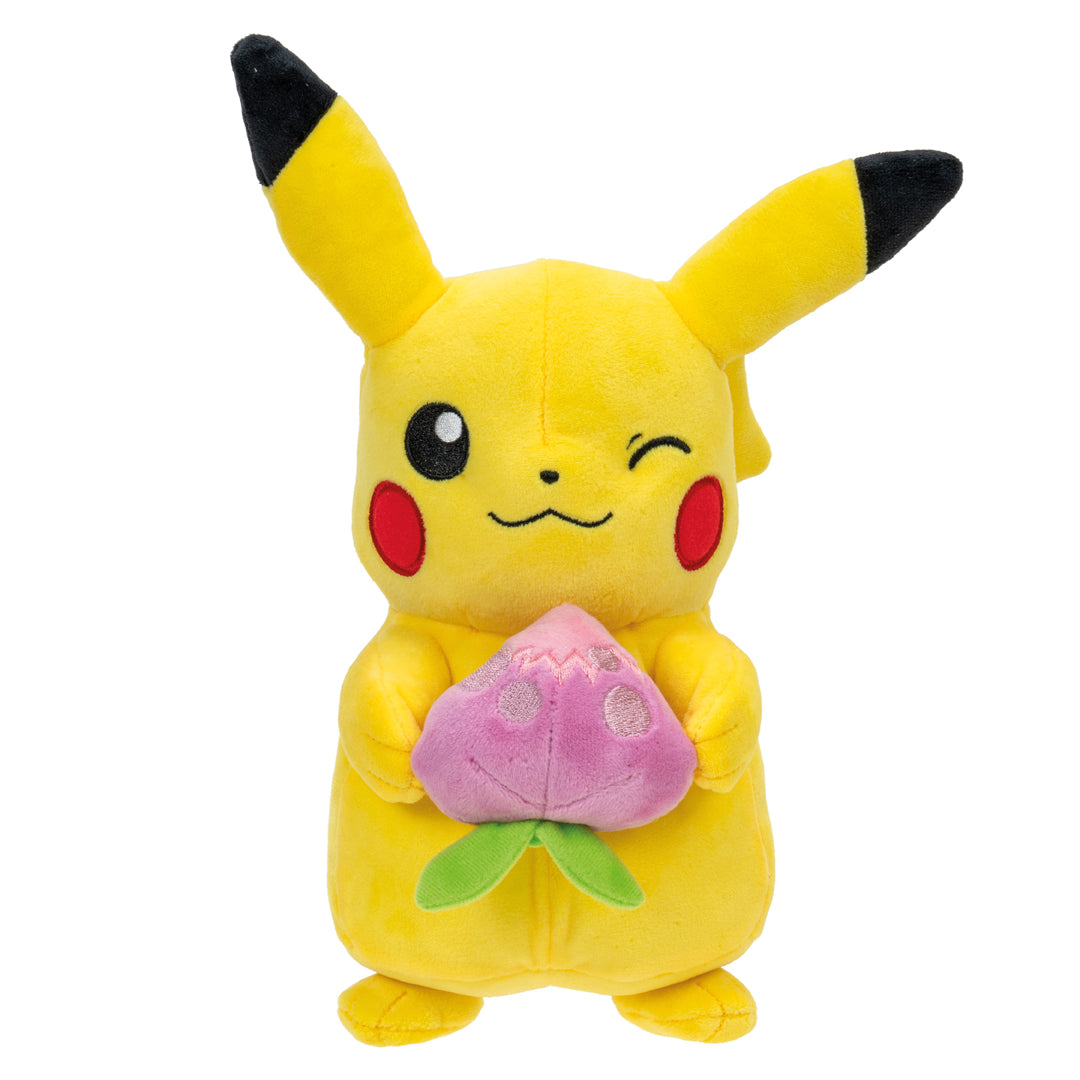 Pokemon 8" Pikachu With Pecha Berry