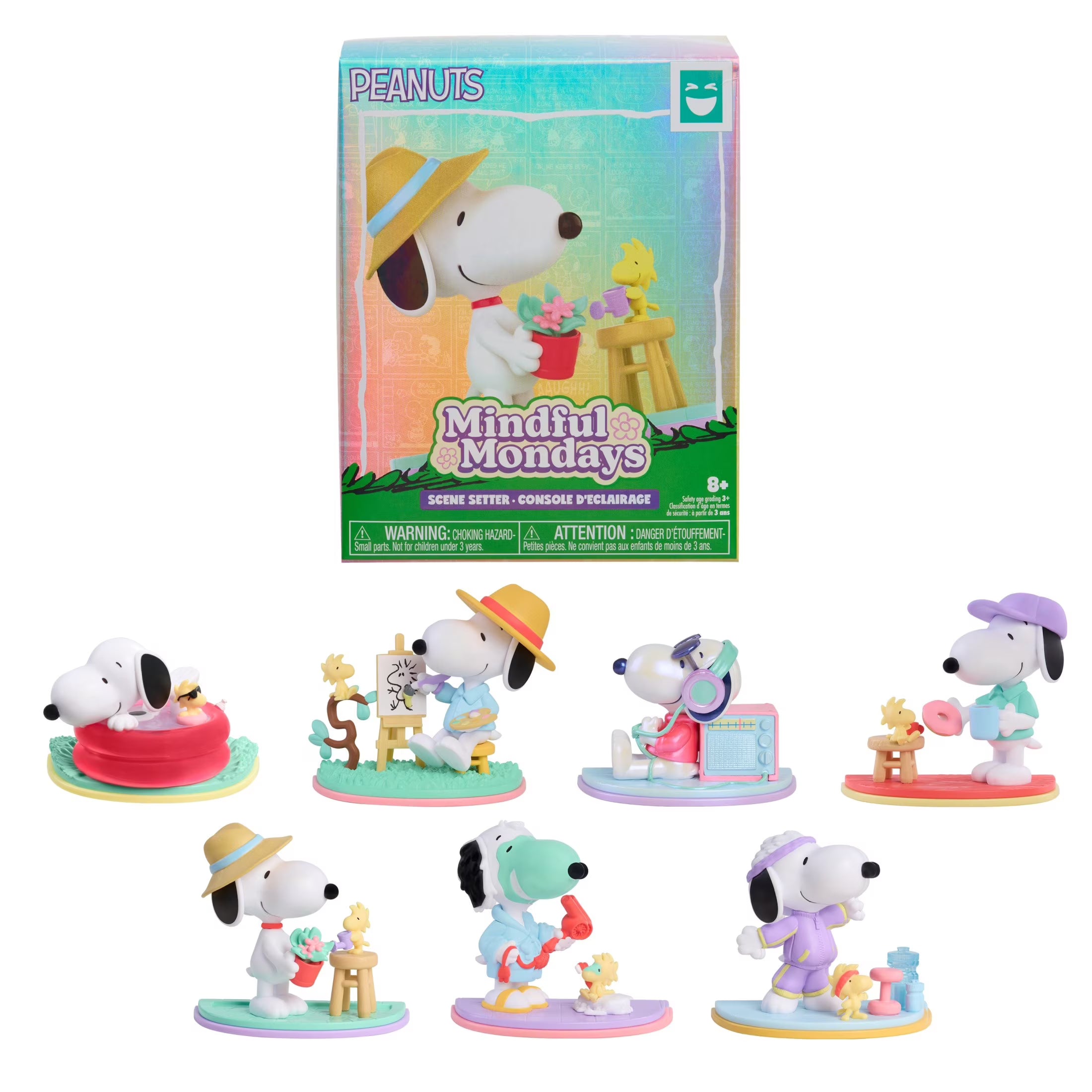 Happy Haul Peanuts Snoopy Mindful Monday Scene Setter Assortment