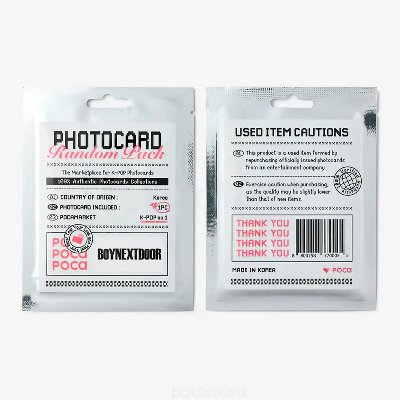 POCAMARKET Official K-Pop Photocard Pack