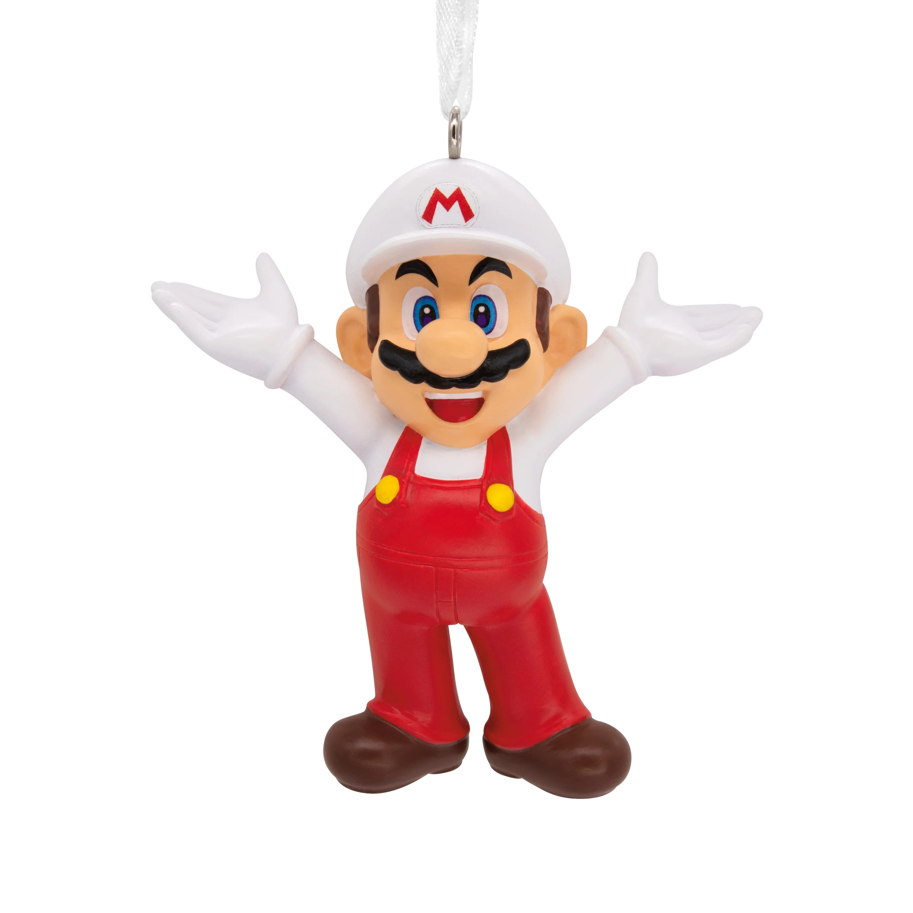 Hallmark Super Mario Fire Mario Resin Christmas Decoration