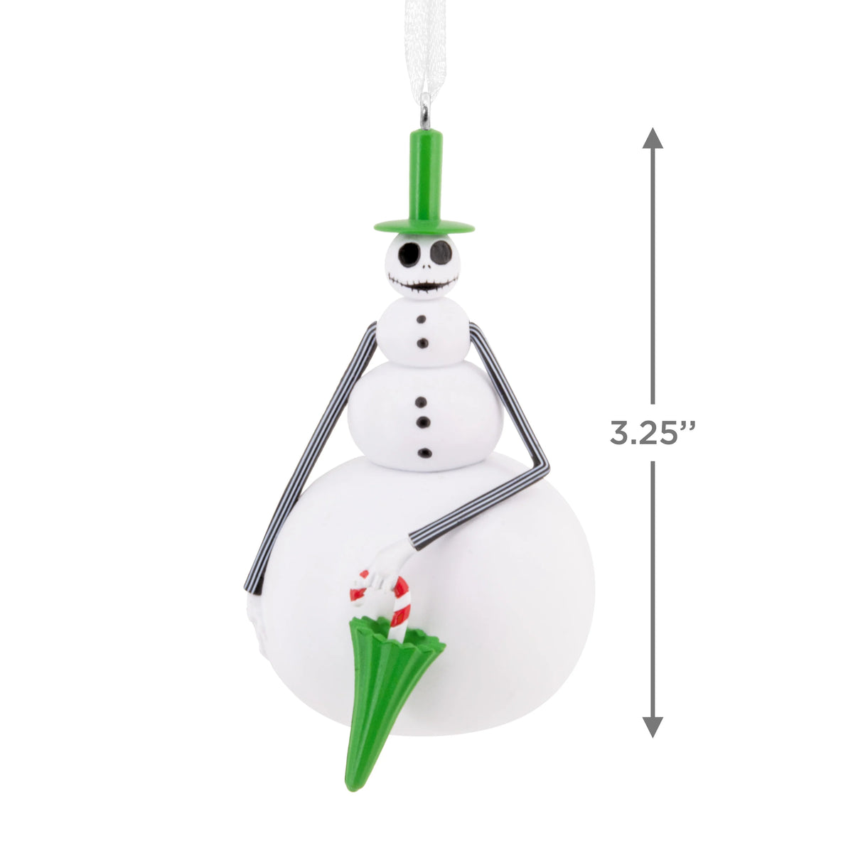 Hallmark Jack Skellington Snowman Resin Christmas Decoration