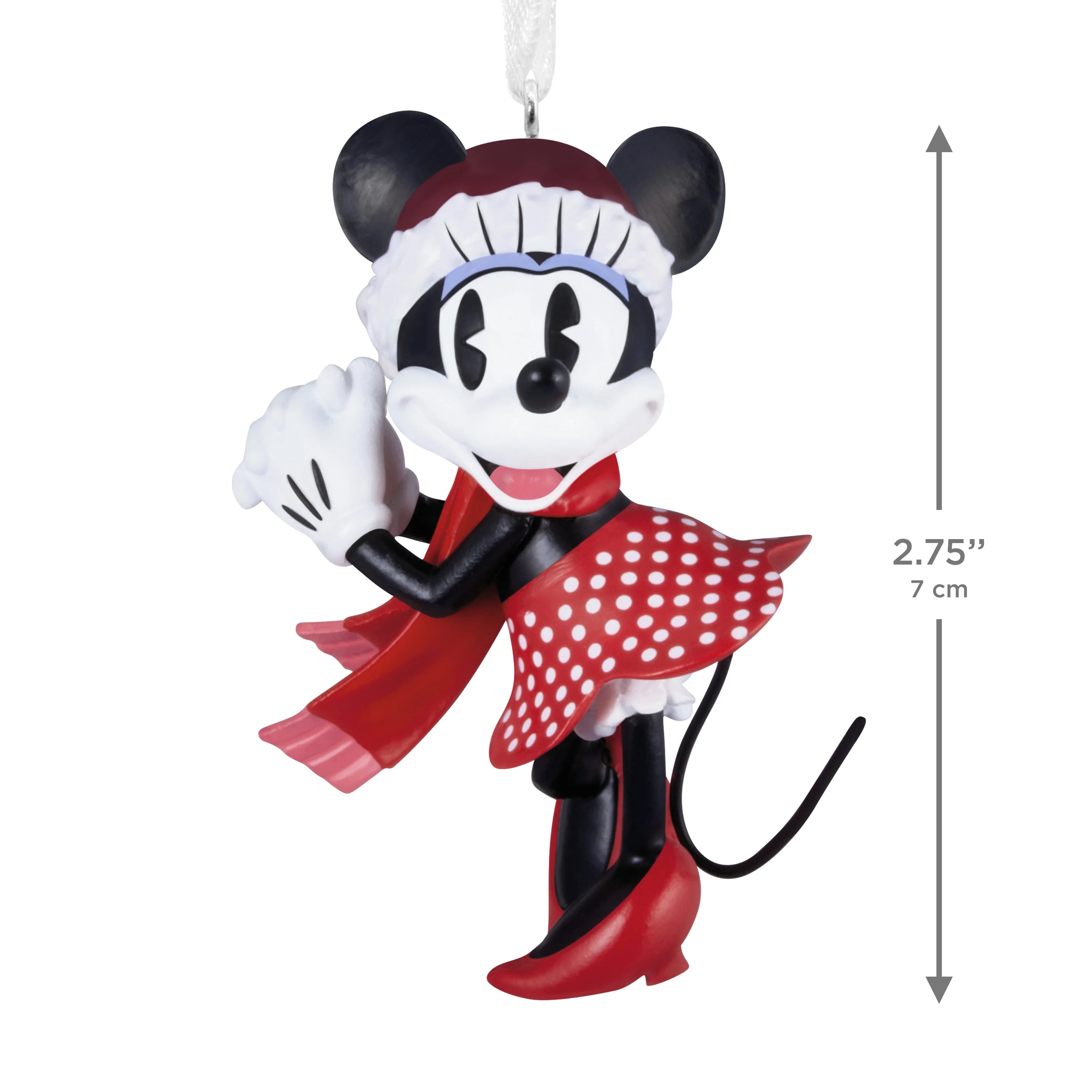 Hallmark Minnie Mouse Resin Christmas Decoration