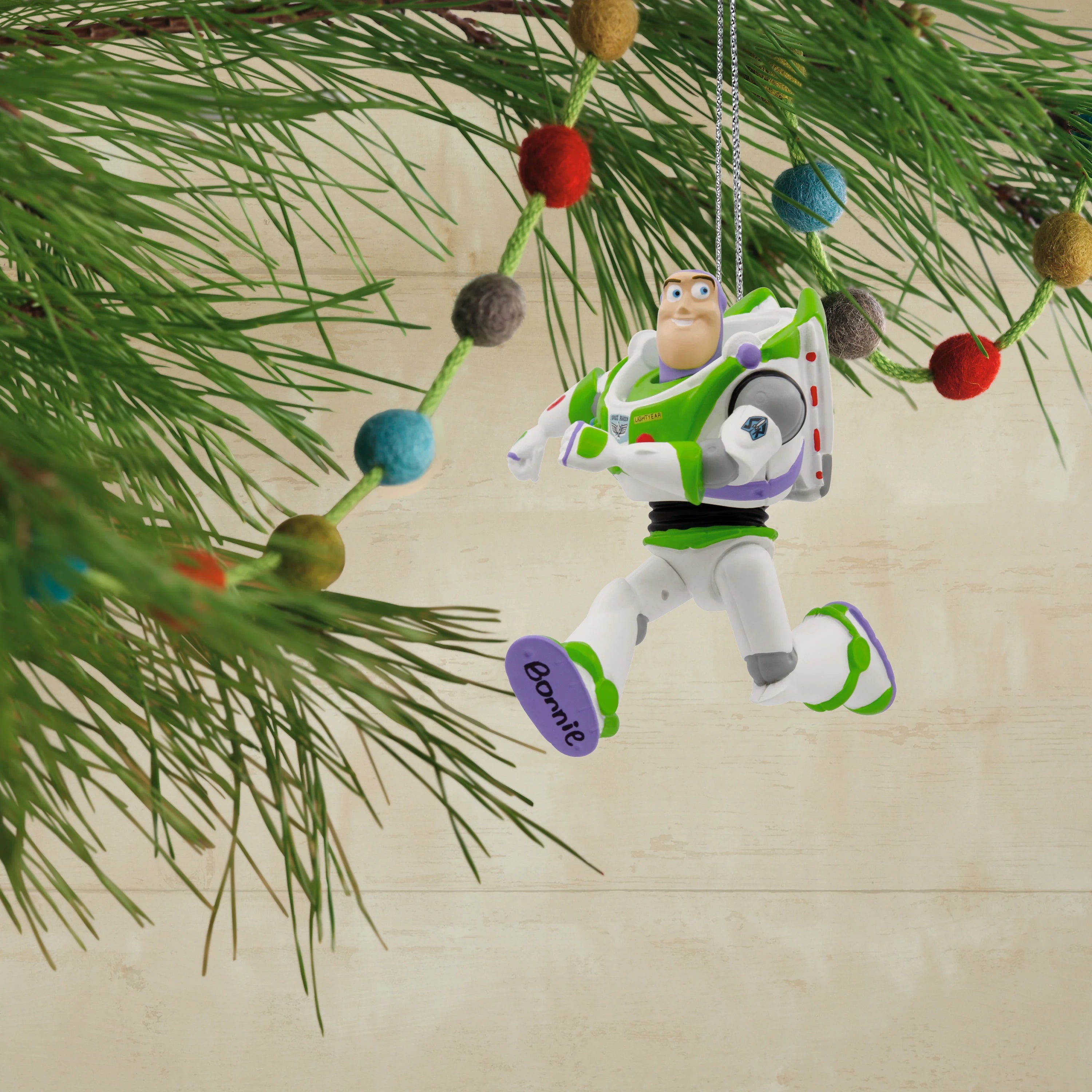 Hallmark Pixar Buzz Lightyear Resin Christmas Decoration