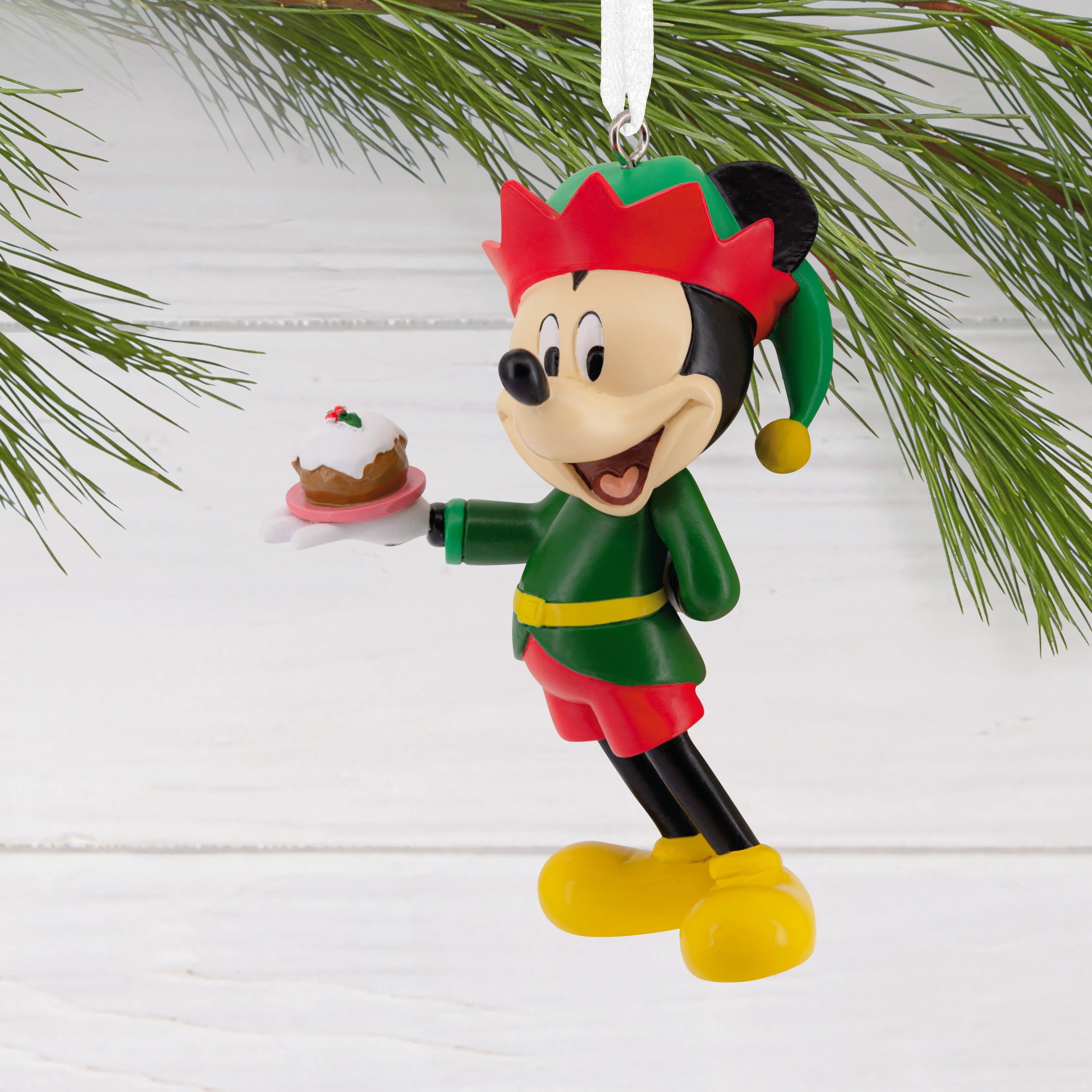 Hallmark Mickey Mouse Resin Christmas Decoration