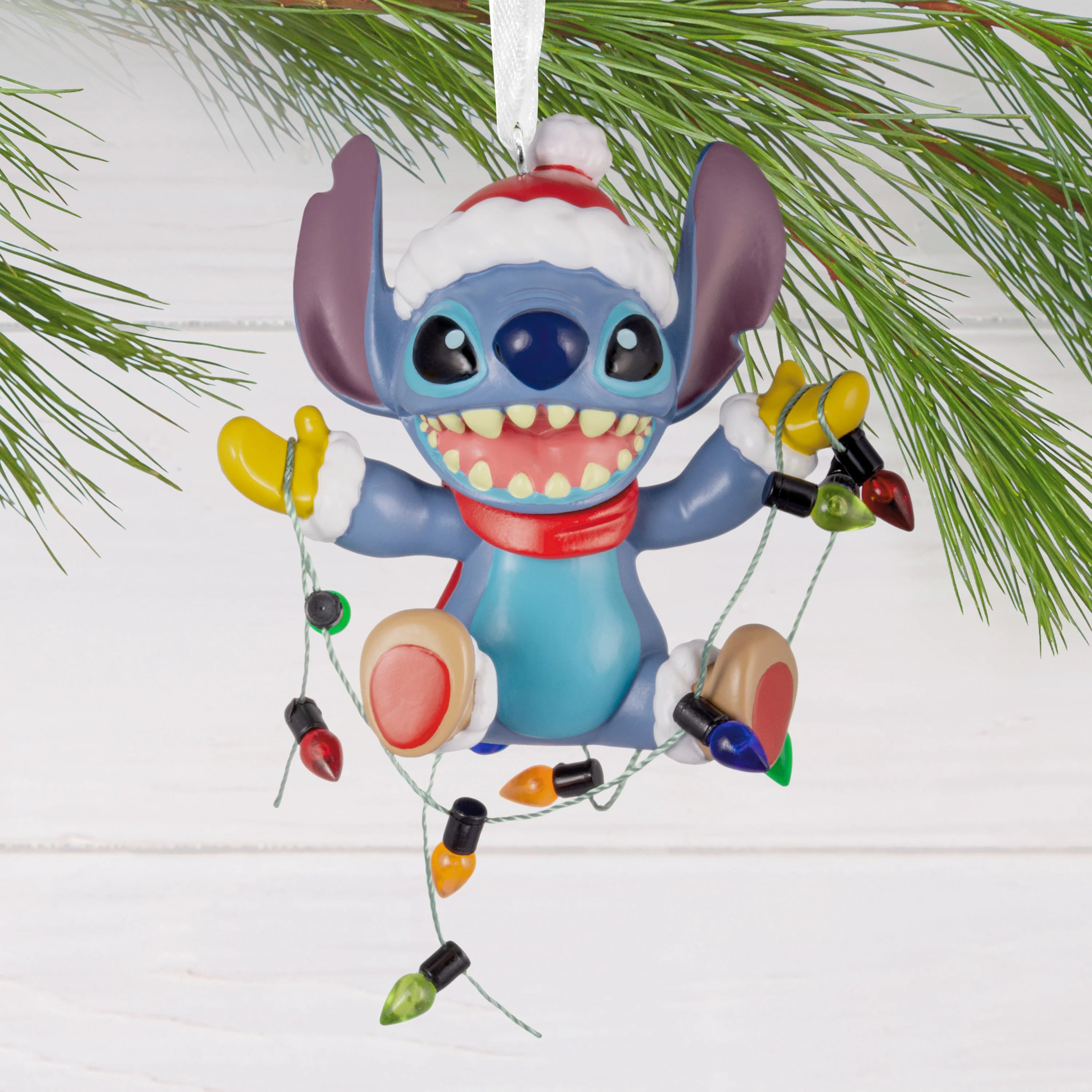 Hallmark Disney Stitch Resin Christmas Decoration