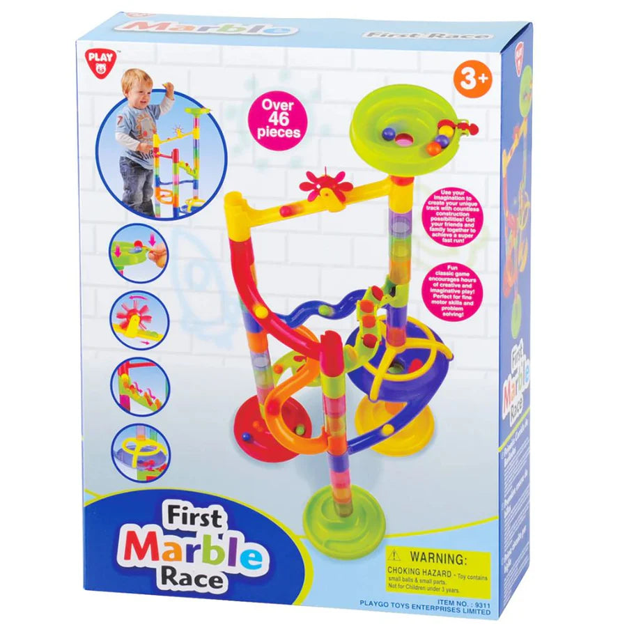 My First Marble Race 46 piece Set