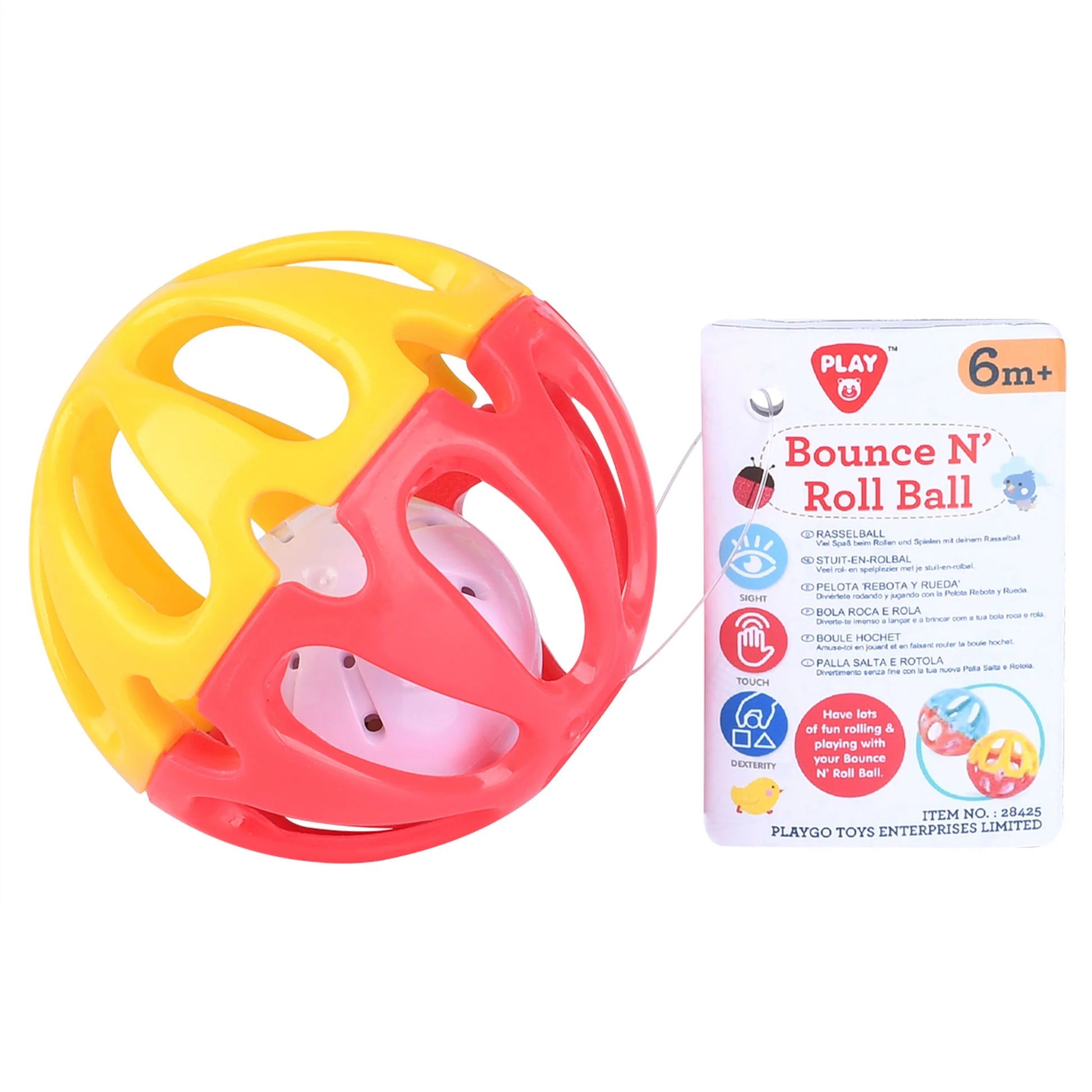 Bounce & roll Ball
