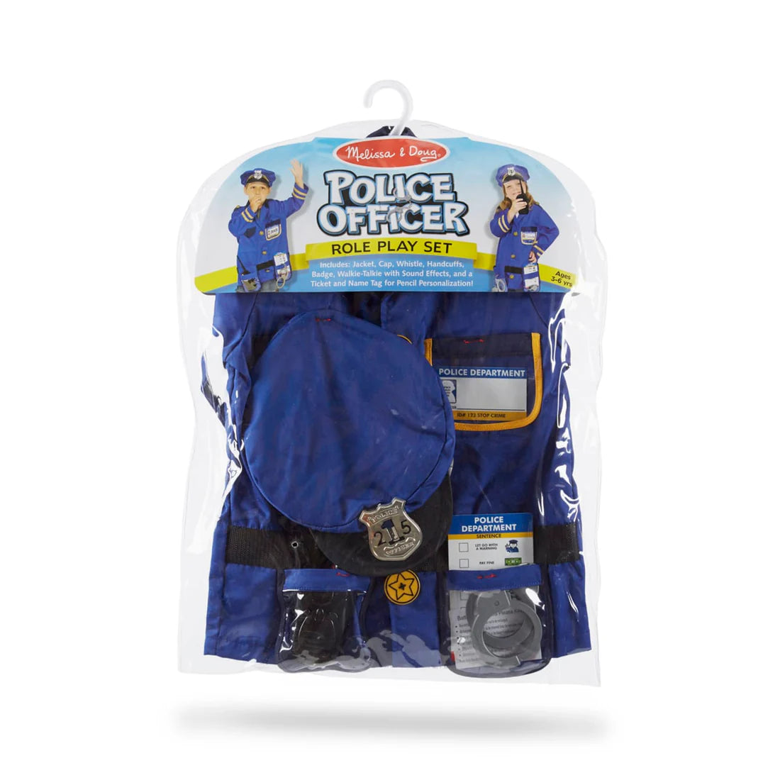 Melissa & Doug Police Officer Roleplay Costume