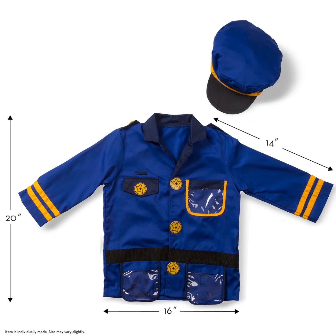 Melissa & Doug Police Officer Roleplay Costume