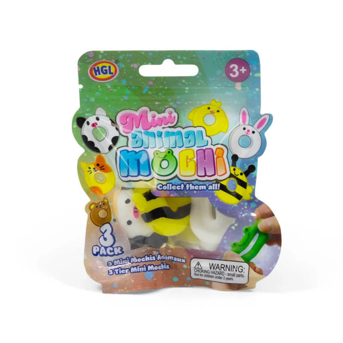 Mini Animal Mochi 3 Pack