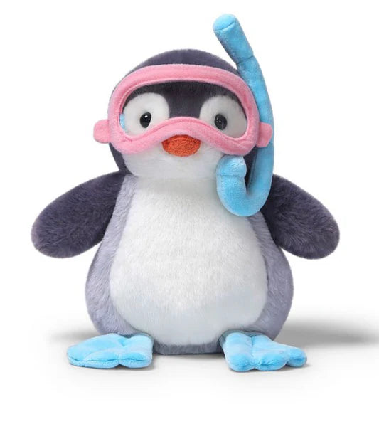 Diving Glacier Penguin 18cm Soft Toy